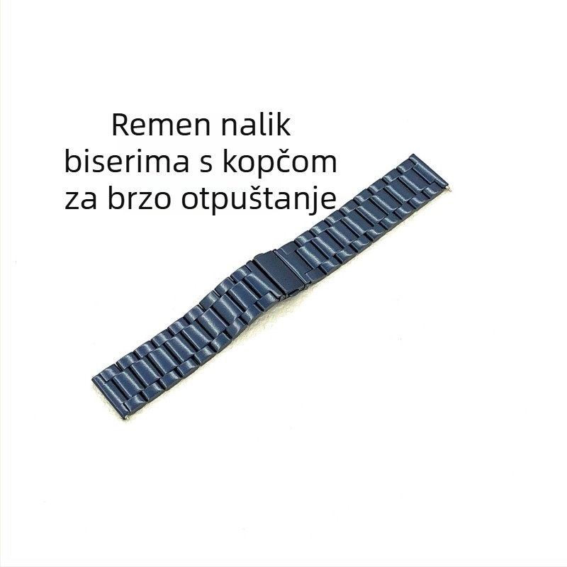 Kaiš od nehrđajućeg čelika 22 mm s tri kuglice za Apple Watch Series 8
