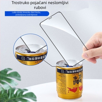 Zaštitno staklo od kaljenog stakla s anti-peep, potpuno pokriće za iPhone X/XR/XS Max i 12/11 Pro – HD