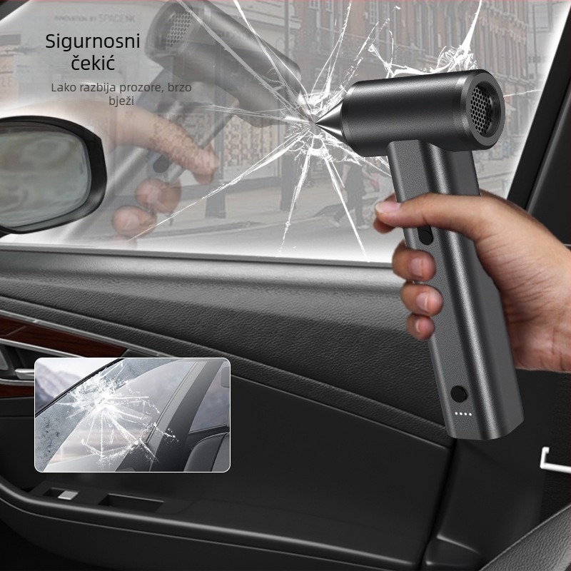 Bežični sušilo za kosu s turbo ventilatorom, USB punjenje, prijenosno za kućnu upotrebu, motor bez četkica, 6000mAh