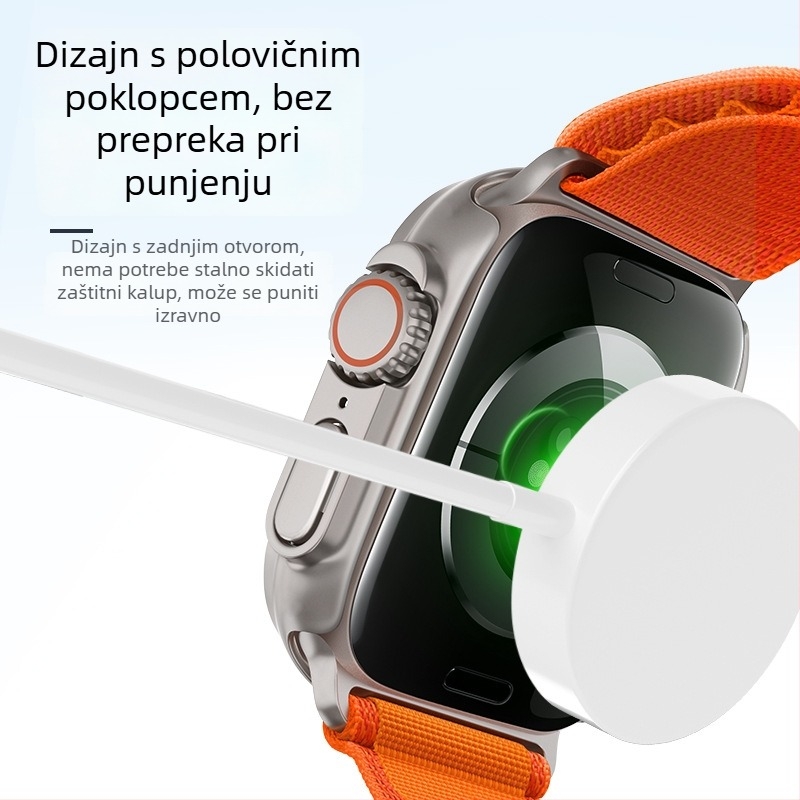 PC zaštitni kućište za Apple Watch iWatchs10/8/7/SE s integriranim zaštitnim filmom