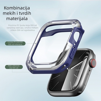 DUX DUCIS kućište za Apple Watch TPU+PC za serije 6–9