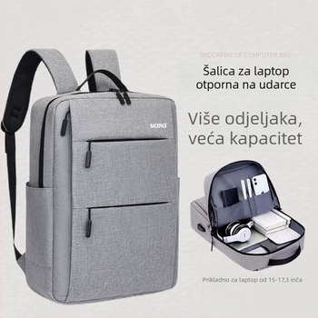 Laptop ranac - PU materijal, podstava od Oxford tkanine, proljeće 2025 izdanje, za muškarce