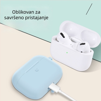 Zaštitni kućište AirPods 4, tekući silikon, injekcijsko oblikovanje, prijenosno mekano kućište