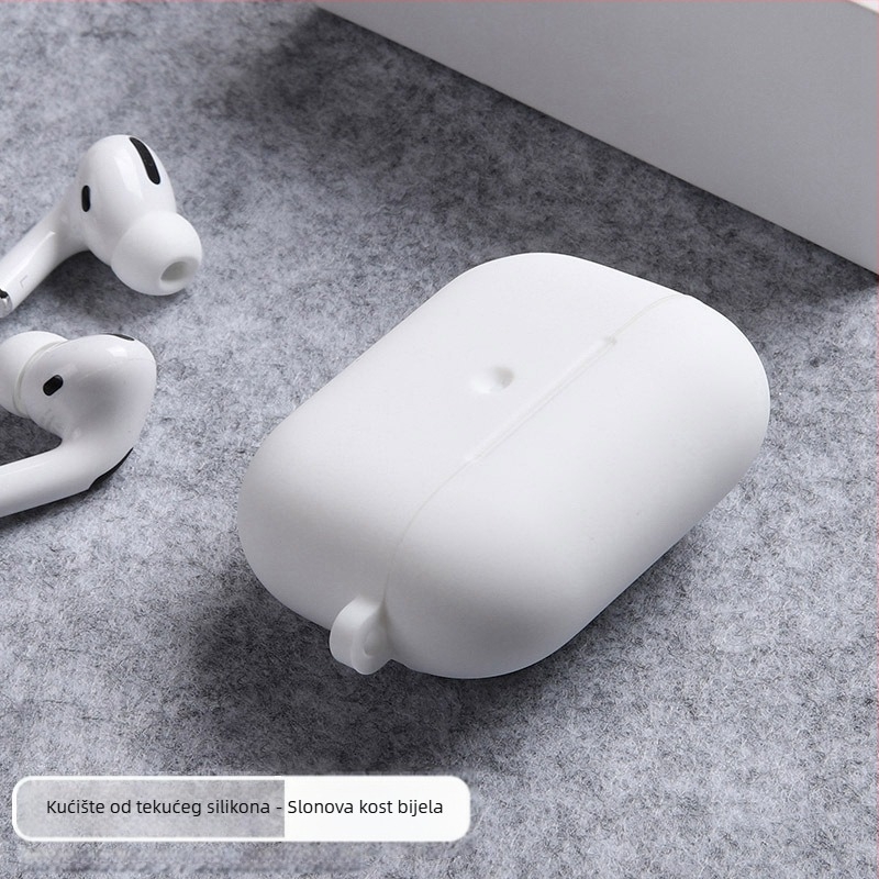 Zaštitni kućište AirPods 4, tekući silikon, injekcijsko oblikovanje, prijenosno mekano kućište