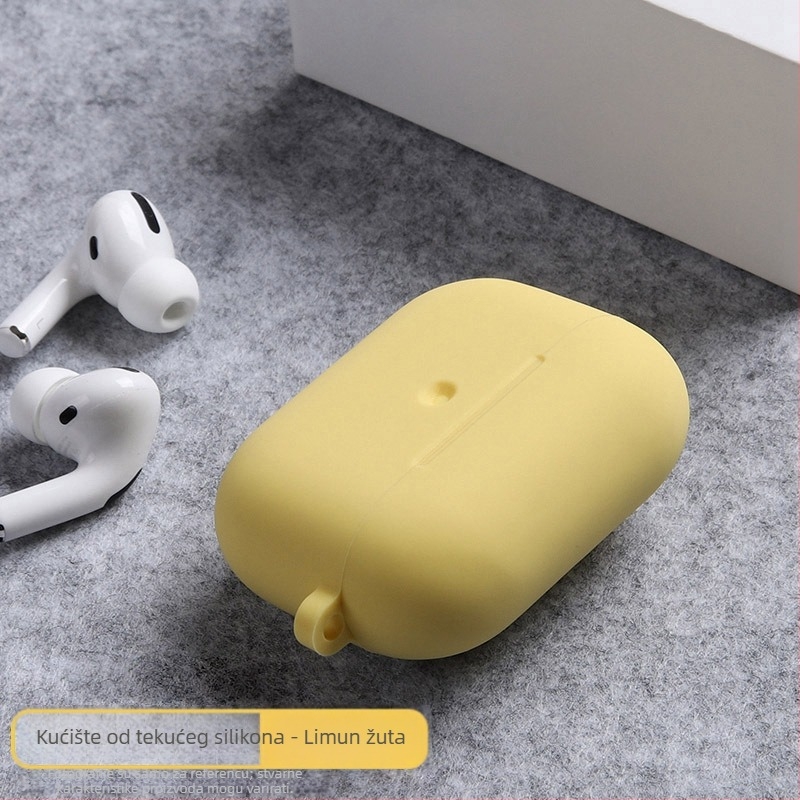 Zaštitni kućište AirPods 4, tekući silikon, injekcijsko oblikovanje, prijenosno mekano kućište