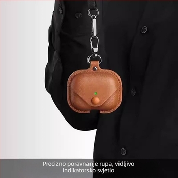 Kožna zaštitna futrola za Apple iPhone 4, tvrdi kućište s kaišem za nošenje, integrirani poklopac