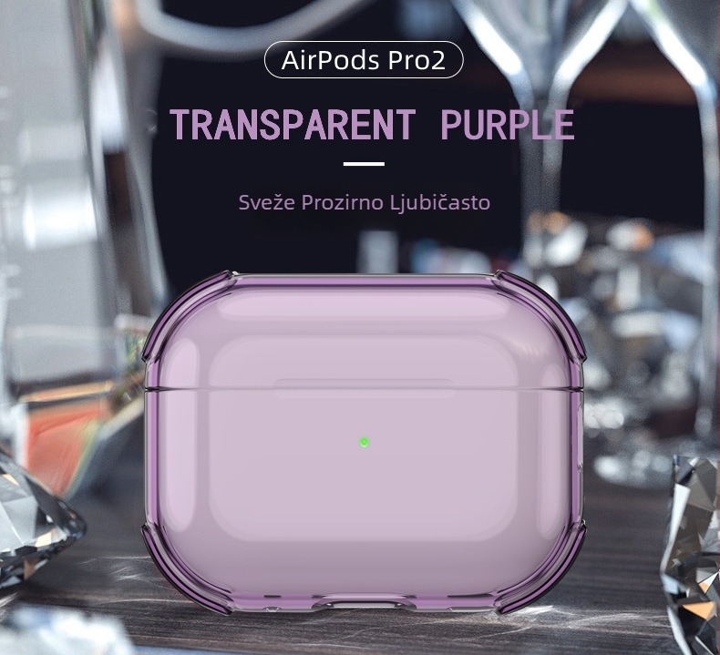 Prozirno TPU kućište za AirPods Pro 3, AirPods 4 i AirPods Pro 2