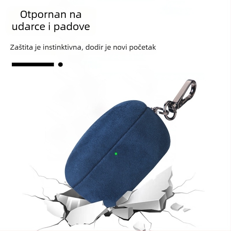Torбica za slušalice od velura za WF-1000XM5 — sve u jednom, ručna izrada, materijal PC, mogućnost prilagodbe, model 21266302016