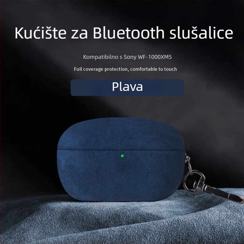 Torбica za slušalice od velura za WF-1000XM5 — sve u jednom, ručna izrada, materijal PC, mogućnost prilagodbe, model 21266302016