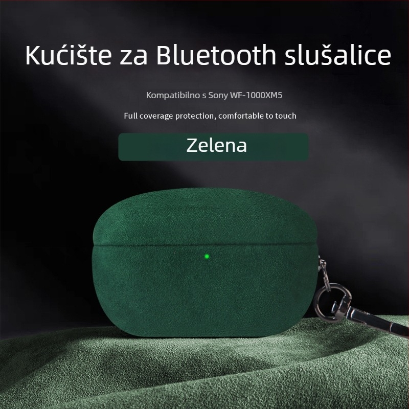 Torбica za slušalice od velura za WF-1000XM5 — sve u jednom, ručna izrada, materijal PC, mogućnost prilagodbe, model 21266302016