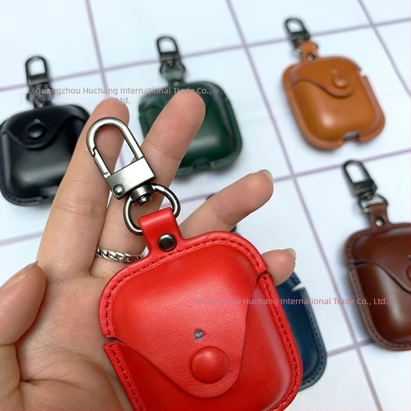 Kožna futrola za Apple AirPods Bluetooth slušalice – ručna izrada, kompatibilna s Apple, mogućnost prilagodbe