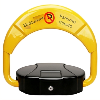 Silver Rainbow automobilno zaključavanje za parkiranje, O-tipa, od željeza, cilindar od cinkove legure