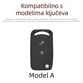 Kućište ključa za FAW Jiefang J6P, J7 Lingtu, J6L, J6V – cinkova legura, minimalistički stil