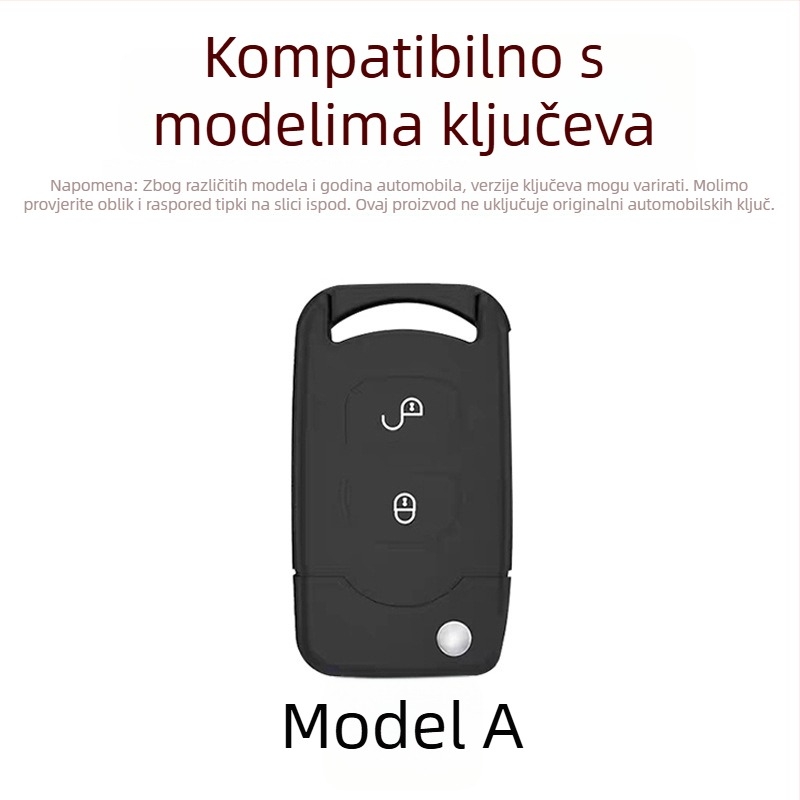Kućište ključa za FAW Jiefang J6P, J7 Lingtu, J6L, J6V – cinkova legura, minimalistički stil