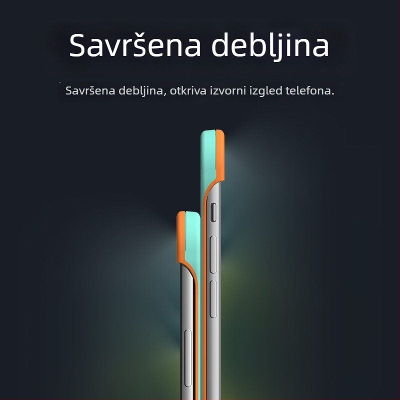 Bezramno silikonsko kućište za iPhone 17 Pro i iPhone 16 Pro s funkcijom hlađenja
