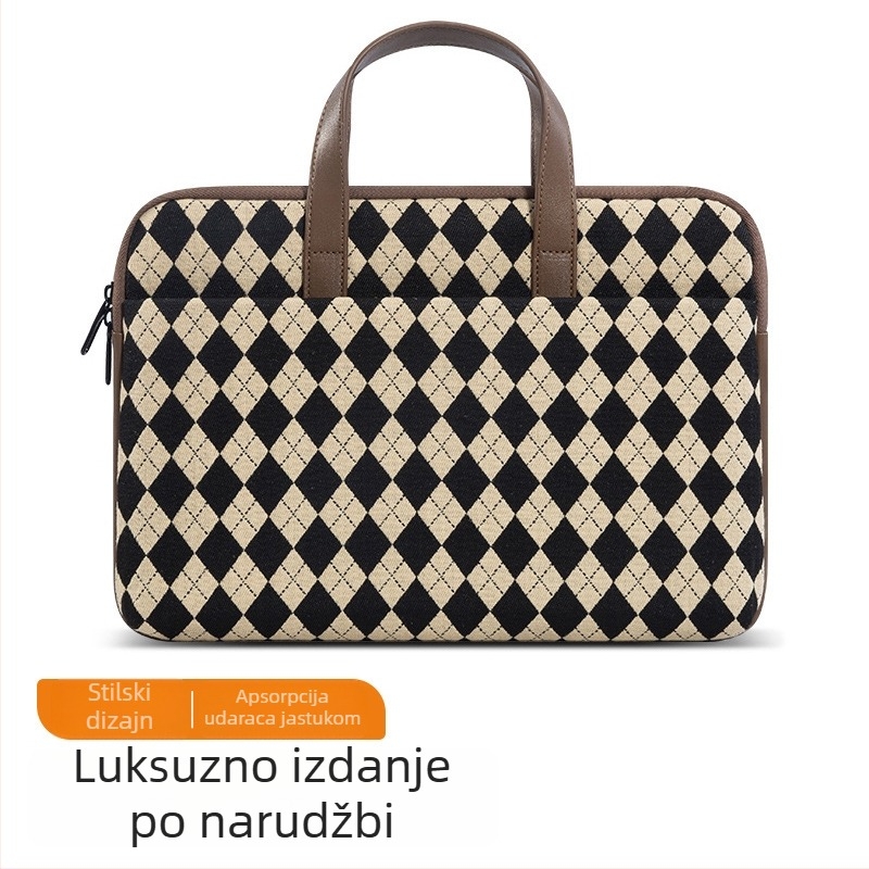 Unisex torba za prijenosno računalo s unutarnjom podstavom, 14–16 inča