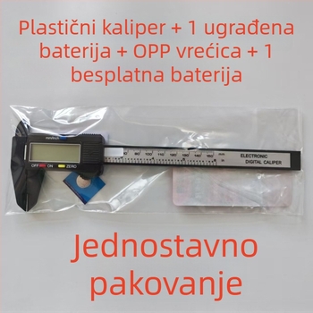 Digitalni mjerni alat – plastično tijelo, kućna upotreba, mjerenje nakita; Značka Hengsheng gong