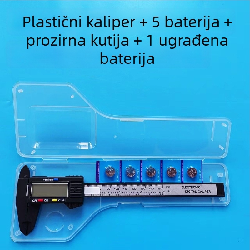 Digitalni mjerni alat – plastično tijelo, kućna upotreba, mjerenje nakita; Značka Hengsheng gong