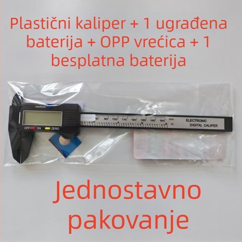 Digitalni mjerni alat – plastično tijelo, kućna upotreba, mjerenje nakita; Značka Hengsheng gong