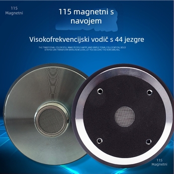 Leidezhu Visokotonski pogon – 115 magnet, 44 jezgro, 44.4 glasovna zavojnica, 44.5 membrana