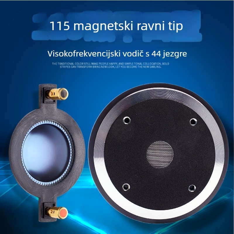 Leidezhu Visokotonski pogon – 115 magnet, 44 jezgro, 44.4 glasovna zavojnica, 44.5 membrana