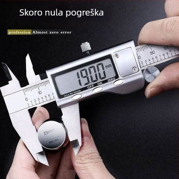 Digitalni šubler visoke preciznosti, raspon 0-150/200 mm, industrijska klasa