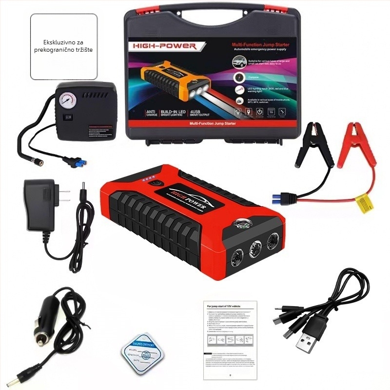 Automobilski skok-start, Veliki kapacitet (Ulaz 14.8V, Izlaz 12V, CE/FCC)