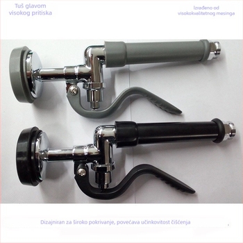 Kuhinjski visokotlačni faucet s ručnim tušem, model 9909, bakar, 300–1000 psi, navojsko sučelje