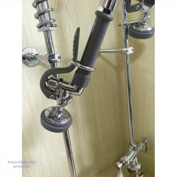 Kuhinjski visokotlačni faucet s ručnim tušem, model 9909, bakar, 300–1000 psi, navojsko sučelje