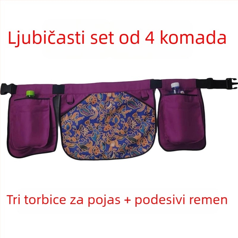 Torba za pojas u etničkom stilu, višenamjenski pojas za telefon, lagana i svestrana za putovanja i trčanje