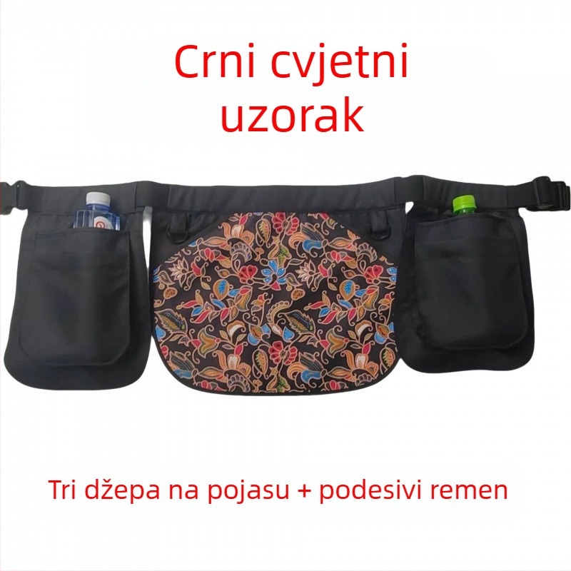 Torba za pojas u etničkom stilu, višenamjenski pojas za telefon, lagana i svestrana za putovanja i trčanje