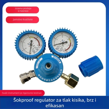 Pistol za napuhivanje s dugim izlazom za vreće za ribu, alat za oksigenaciju s cijevi, manometar, jednopoložni i dvopoložni oksigenacijski komplet, logističko pakiranje