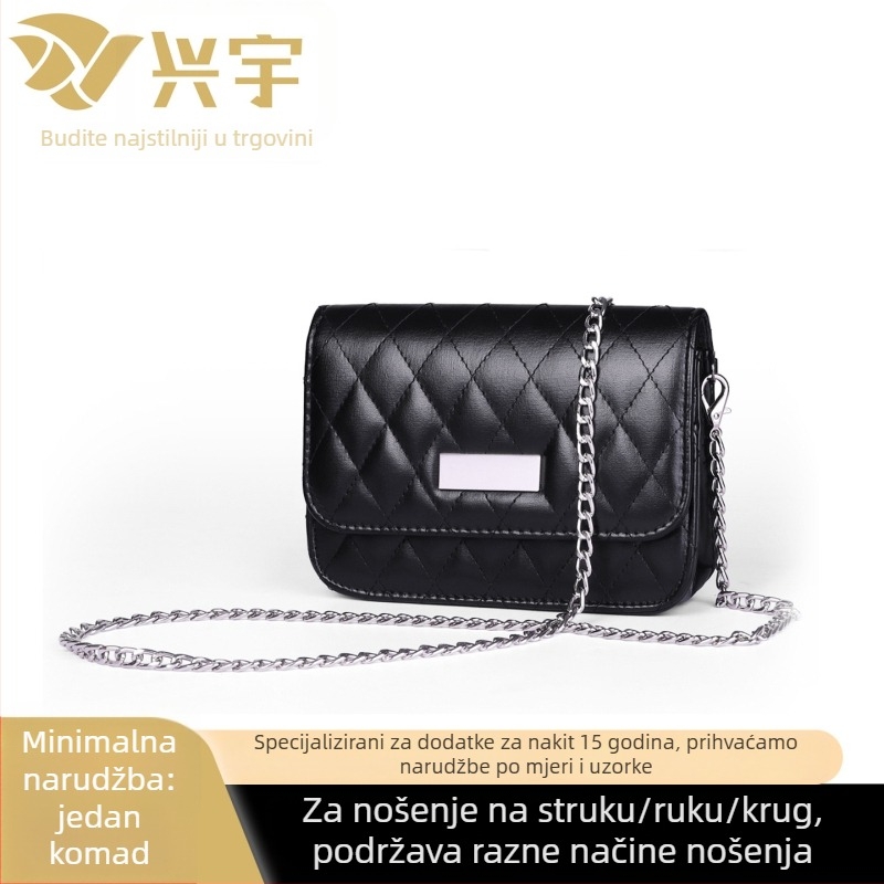 DWQID 2830 Pojasna torba za nakit – PU, magnetska kopča, džep za mobitel