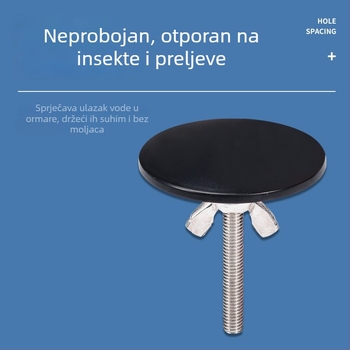 Poklopac otvora sudopera – cinkova legura, modern minimalistički stil, marka All things red, model Other