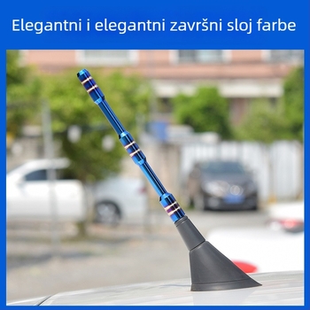 Delonghi auto antena za radio, univerzalna kompatibilnost, vijčasti način ugradnje, neograničen vijek trajanja