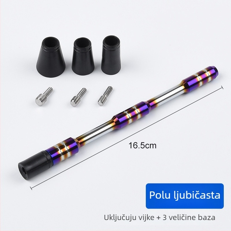 Delonghi auto antena za radio, univerzalna kompatibilnost, vijčasti način ugradnje, neograničen vijek trajanja