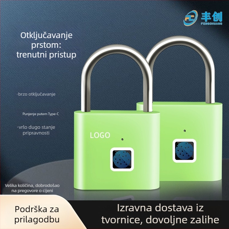 Kućni katanac, model ZWGS; materijal: cinkova legura; marka Fengchuang; stil: Novi kineski stil; namjena: vrata, ormari, dom, teretana, studentska putovanja