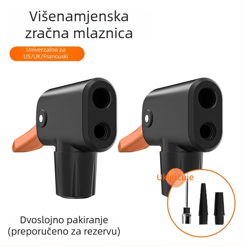 PVC mlaznica zraka za pumpu za bicikl, marka Captain of the Tower, licencirana privatna etiketa