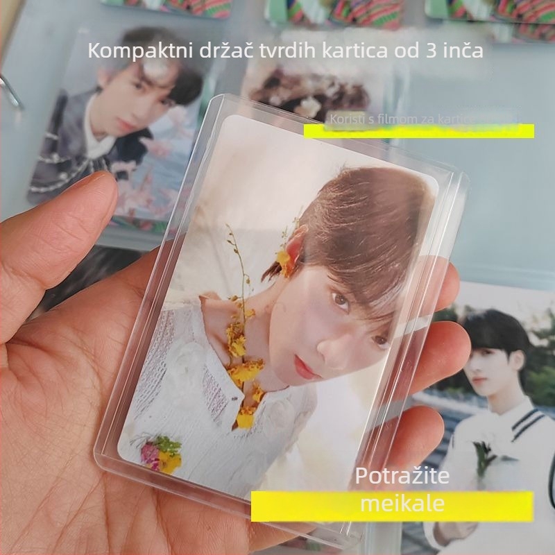 Katalogskog stila plastična zaštitna futrola za kompaktne kartice, korejski stil, ekskluzivan prekooceanski izvoz, prilagodba u tvornici