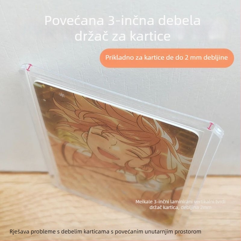 Katalogskog stila plastična zaštitna futrola za kompaktne kartice, korejski stil, ekskluzivan prekooceanski izvoz, prilagodba u tvornici