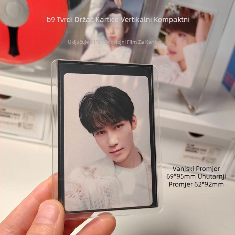 Katalogskog stila plastična zaštitna futrola za kompaktne kartice, korejski stil, ekskluzivan prekooceanski izvoz, prilagodba u tvornici