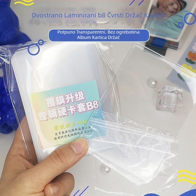 Katalogskog stila plastična zaštitna futrola za kompaktne kartice, korejski stil, ekskluzivan prekooceanski izvoz, prilagodba u tvornici