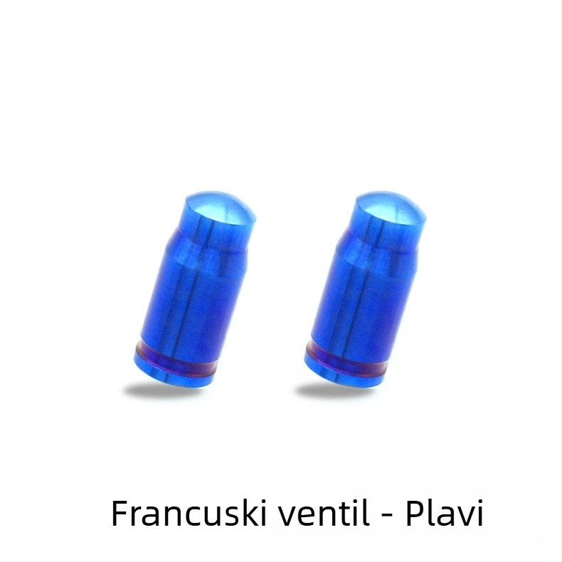Sycoo Titanski Presta kapica za ventil za planinski bicikl, zaštita od prašine