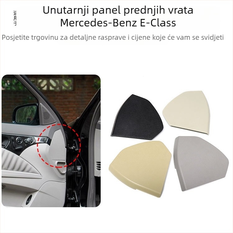 Poklop klaksona za prednji unutarnji panel vrata Mercedes-Benz E-Class W211, plastični poklopac (Marka: Oukachi; Model: W211; Broj dijela: 2117270148)