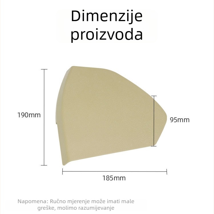 Poklop klaksona za prednji unutarnji panel vrata Mercedes-Benz E-Class W211, plastični poklopac (Marka: Oukachi; Model: W211; Broj dijela: 2117270148)