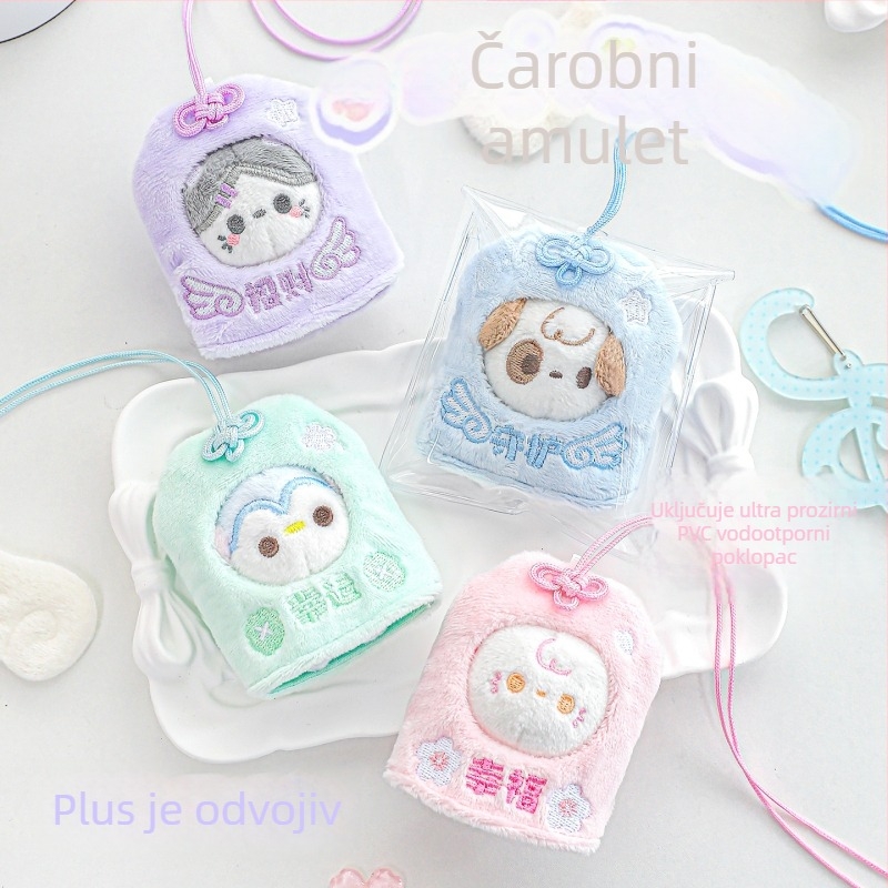 RosyPosy Odvojiva plišana lutkica za ruksak, crtani stil