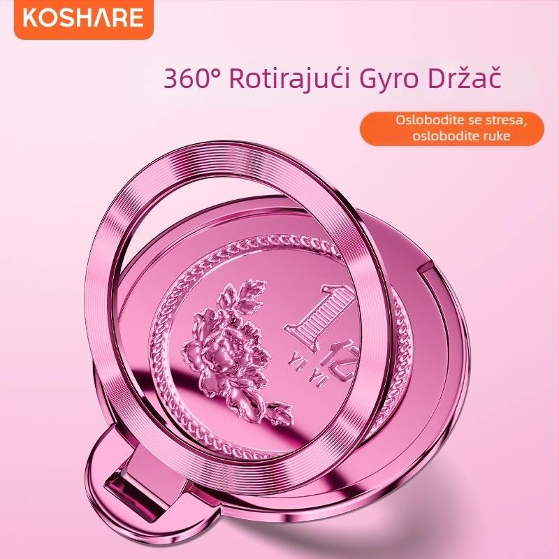 Sklopivi držač za telefon sa zalijepljenim stražnjim dijelom, ultra tanak i prijenosna stolna podrška