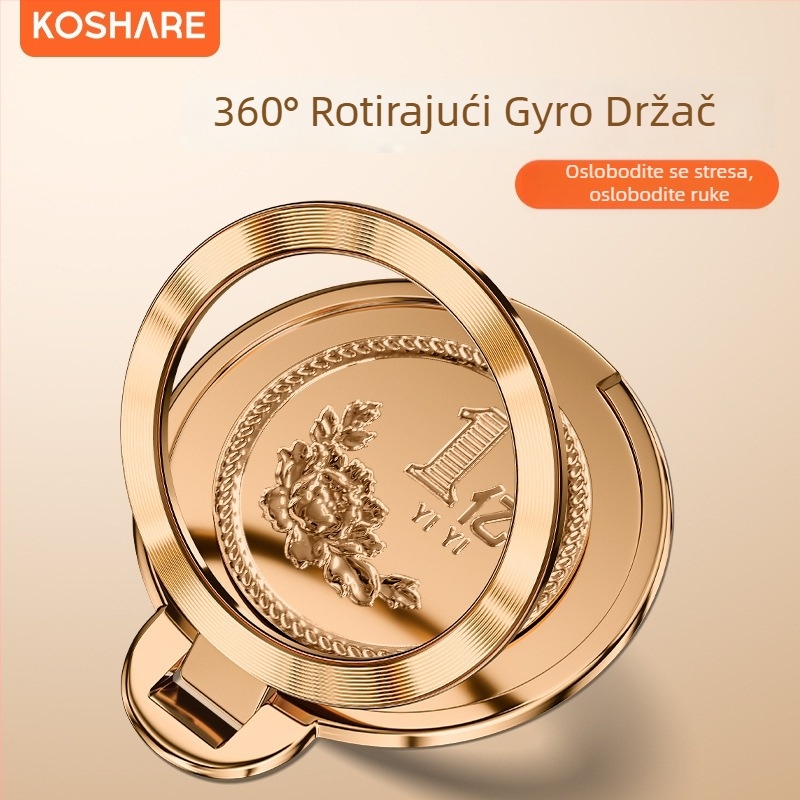 Sklopivi držač za telefon sa zalijepljenim stražnjim dijelom, ultra tanak i prijenosna stolna podrška