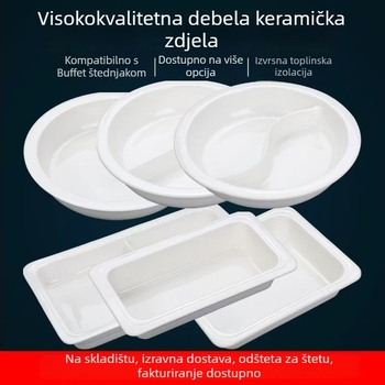 keramički duboki tanjur kvadratnog oblika, jednobojan, moderan stil, glazirana površina