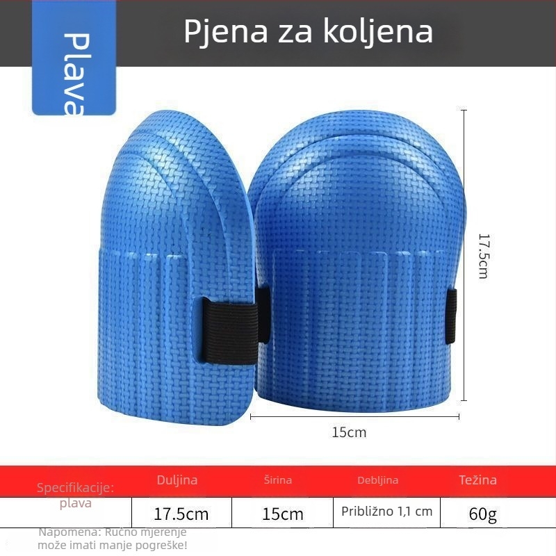 Kolenke zaštitne jastuke za pločice - pjena za koljena, debeli spužvasti jastuk (Brend: Morning sun; Izvor: Na skladištu; Dobna skupina: Odrasli; Sezona: Ljeto 2021)